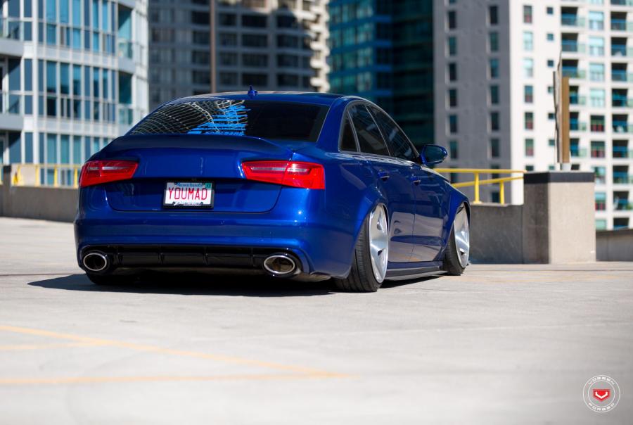 Audi A6 Sedan on Vossen Wheels (VPS-318) (4G, C7) 2016 года  (фото 29 из 59)